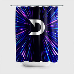 Шторка для ванной Deadlock neon energy