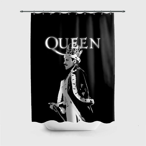 Шторка для ванной Queen Freddie Mercury король / 3D-принт – фото 1