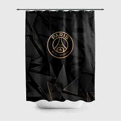 Шторка для душа PSG golden poly, цвет: 3D-принт