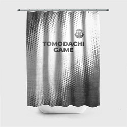 Шторка для ванной Tomodachi Game - white gradient посередине