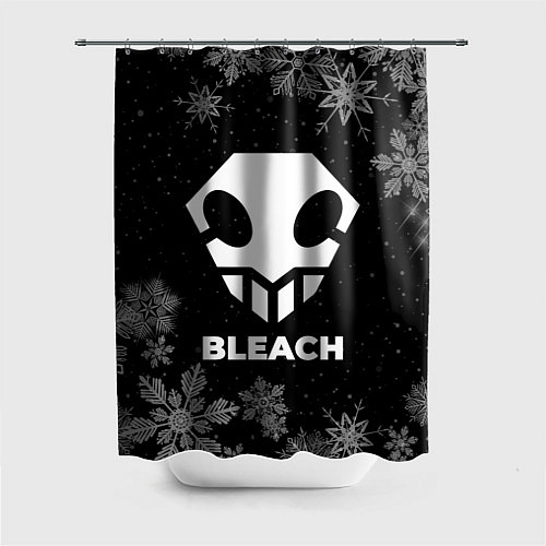 Шторка для ванной Снежный Bleach / 3D-принт – фото 1