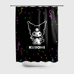 Шторка для ванной Kuromi конфети