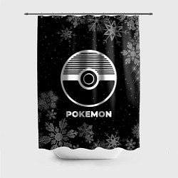 Шторка для ванной Снежный Pokemon