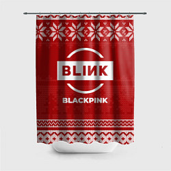 Шторка для ванной Новогодний Blackpink