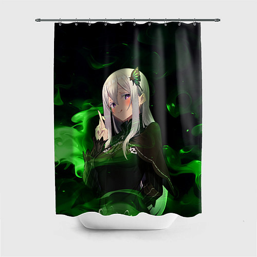 Шторка для ванной Ехидна Re:Zero / 3D-принт – фото 1
