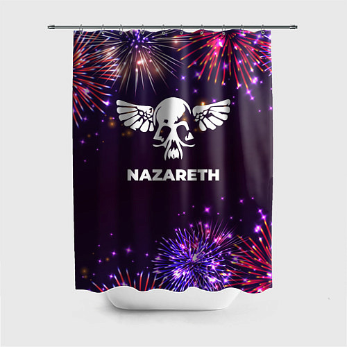 Шторка для ванной Праздничный Nazareth / 3D-принт – фото 1