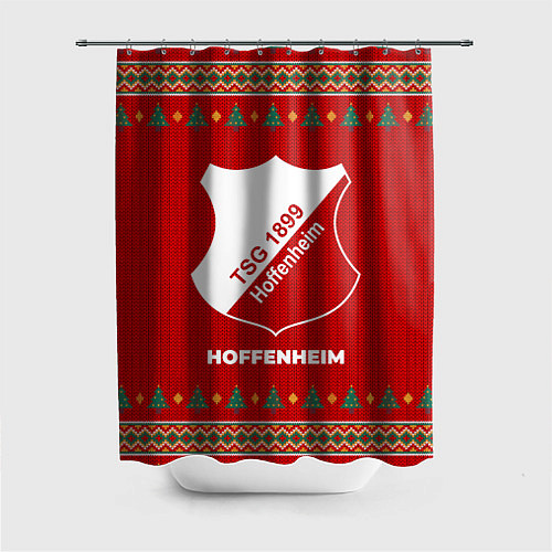 Шторка для ванной Hoffenheim new year / 3D-принт – фото 1