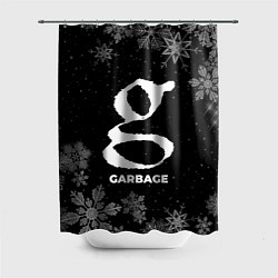 Шторка для ванной Снежный Garbage