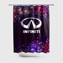 Шторка для ванной Праздничный Infiniti