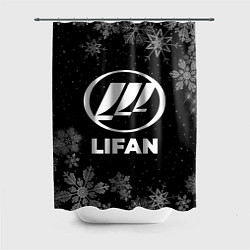 Шторка для ванной Снежный Lifan