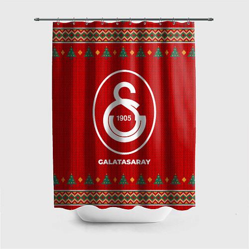 Шторка для ванной Galatasaray new year / 3D-принт – фото 1