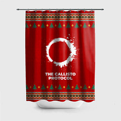 Шторка для ванной The Callisto Protocol new year