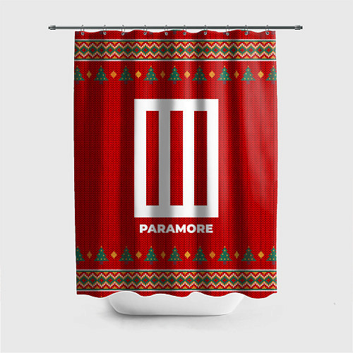 Шторка для ванной Paramore new year / 3D-принт – фото 1