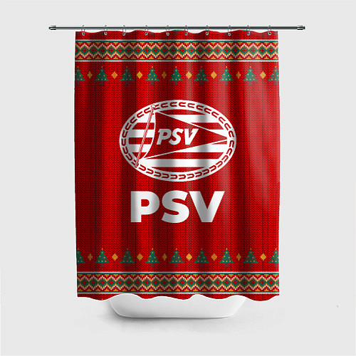 Шторка для ванной PSV new year / 3D-принт – фото 1