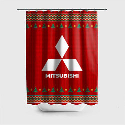 Шторка для ванной Mitsubishi new year