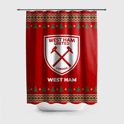 Шторка для ванной West Ham new year