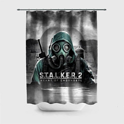 Шторка для ванной Stalker 2 heart of Chornobyl radiation