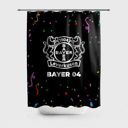 Шторка для ванной Bayer 04 конфети / 3D-принт – фото 1