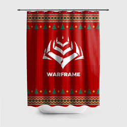 Шторка для ванной Warframe new year
