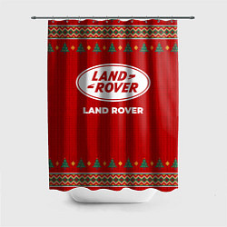 Шторка для ванной Land Rover new year