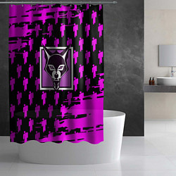 Шторка для душа Rainbow six game, цвет: 3D-принт — фото 2