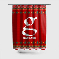 Шторка для ванной Garbage new year
