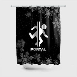 Шторка для ванной Снежный Portal