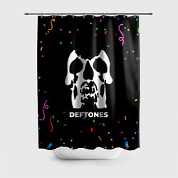 Шторка для ванной Deftones конфети