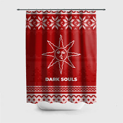 Шторка для ванной Новогодний Dark Souls