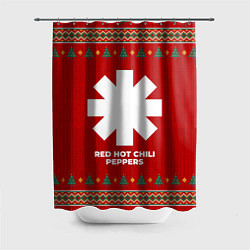 Шторка для ванной Red Hot Chili Peppers new year