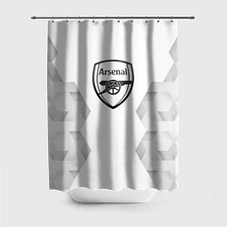 Шторка для ванной Arsenal white poly