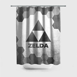 Шторка для ванной Zelda - white gradient