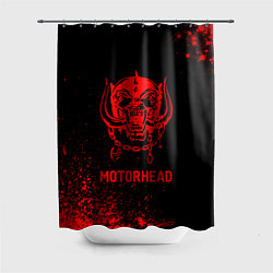 Шторка для ванной Motorhead - red gradient