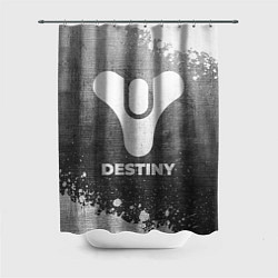 Шторка для ванной Destiny - grey gradient