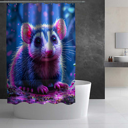 Шторка для душа Малыш опоссум, цвет: 3D-принт — фото 2