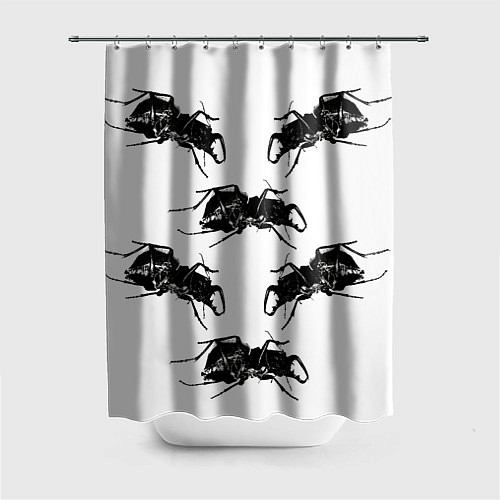 Шторка для ванной Mezzanine / 3D-принт – фото 1