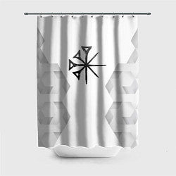 Шторка для ванной Nightwish white poly