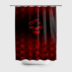 Шторка для ванной Goblin Slayer red poly