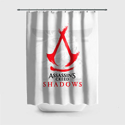 Шторка для душа Assassins Creed Shadows - samurai, цвет: 3D-принт