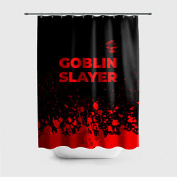 Шторка для ванной Goblin Slayer - red gradient посередине