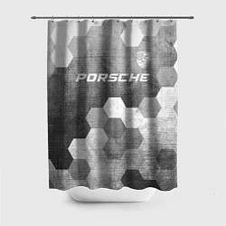 Шторка для ванной Porsche - grey gradient посередине