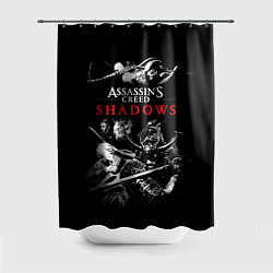 Шторка для ванной Assassins Creed Shadows - samurai