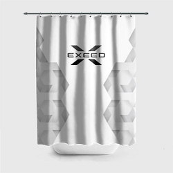Шторка для ванной Exeed white poly