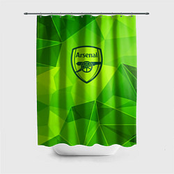 Шторка для ванной Arsenal green poly