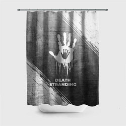 Шторка для ванной Death Stranding - grey gradient