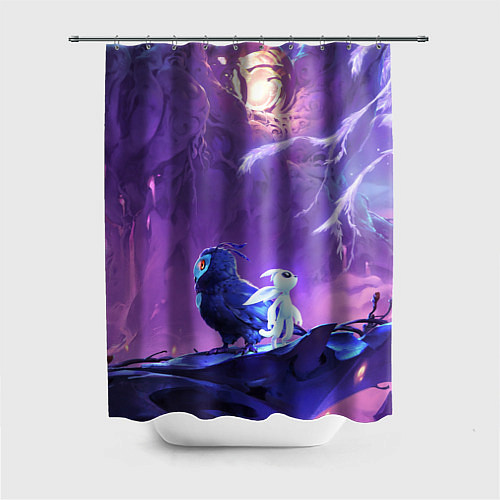 Шторка для ванной Ori and the Will of the Wisps / 3D-принт – фото 1
