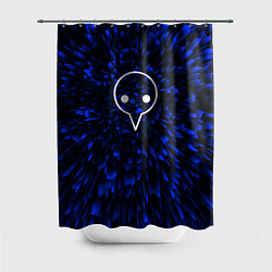 Шторка для душа Evangelion blue energy, цвет: 3D-принт