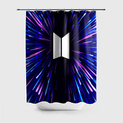 Шторка для ванной BTS neon energy