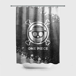 Шторка для ванной One Piece - grey gradient