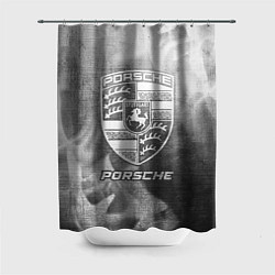 Шторка для ванной Porsche - grey gradient